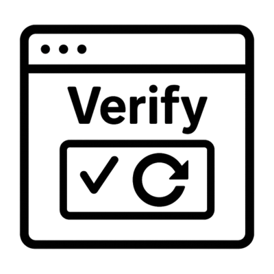 Fake Cloudflare or captcha pages